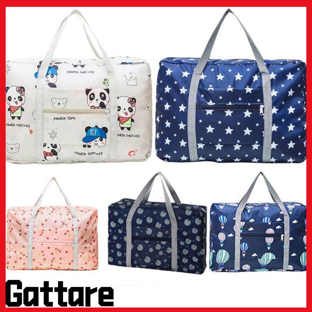 GTTARE กระเป๋าเดินทางแบบพับได้ Under The Seat Carry-on กระเป๋าเดินทางกันน้ํา