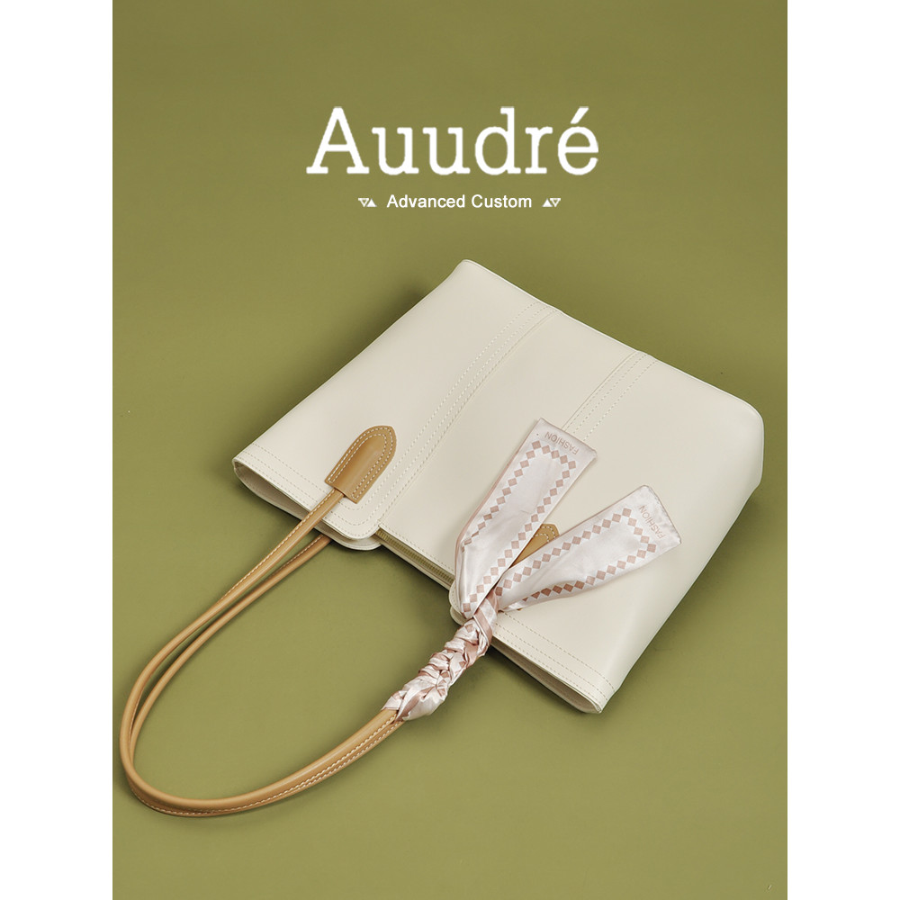 กระเป๋าผ้า tote bag กระเป๋าสะพายAuudre.High-End.Texture.All-Match.สำหรับผู้หญิง