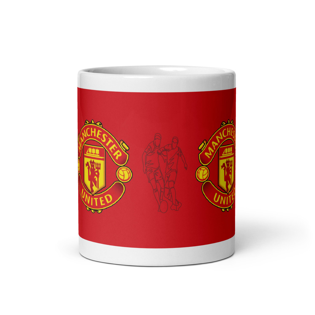 คูลเลอร์คิง Manchester United แก้วกาแฟ 11-15 ออนซ์  เหมาะสำหรับชา กาแฟ และของขวัญ ของที่ระลึก