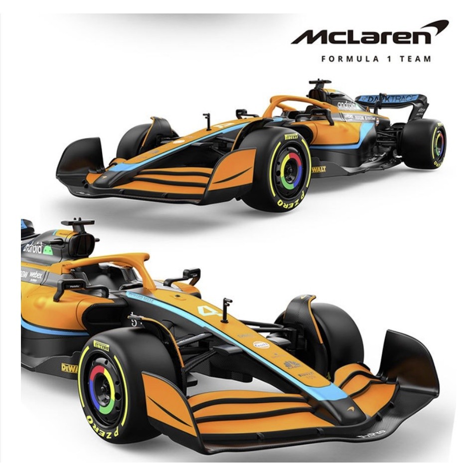 RASTAR 1/18 Ferrari McLaren Genuine Licensed F1 Racing Car Remote Control Toy Radio Control Car for 