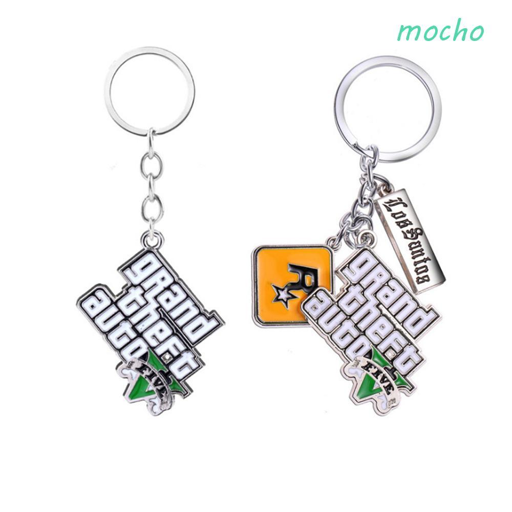 MOCHO เกม GTA V พวงกุญแจพิเศษ PS4 Xbox PC เกมสําหรับชายของขวัญวันเกิดเกม GTA Key Holder