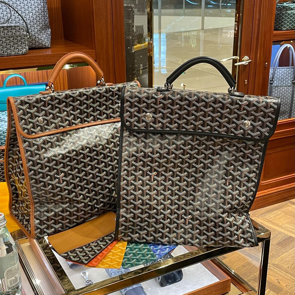 Daigou Goyard Goyard กระเป๋าหญิง Saint Leger กระเป๋าเป้สะพายหลังผ้าใบพับได้กระเป๋าถือผู้ชายผู้หญิงกร