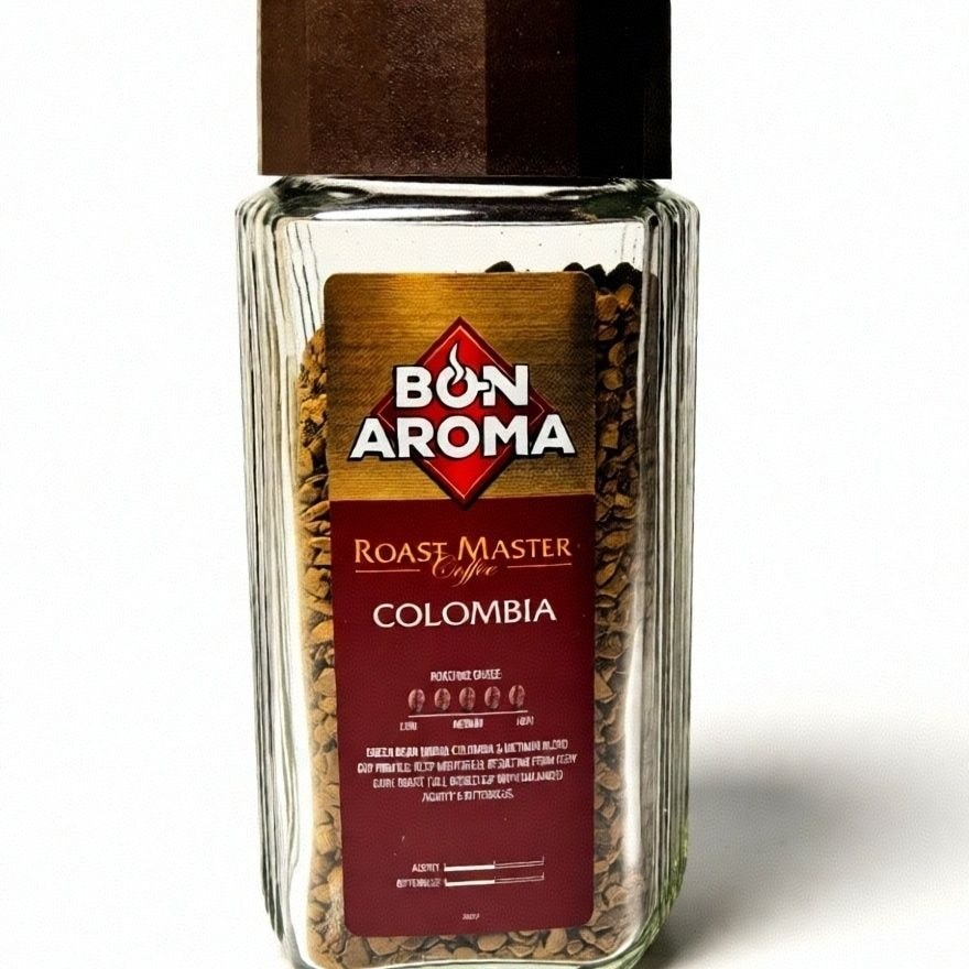 ผลิตในปี ธันวาคม นําเข้า BON AROMA BON AROMA Freeze-Dried Black Coffee Instant 60g American lsh26063