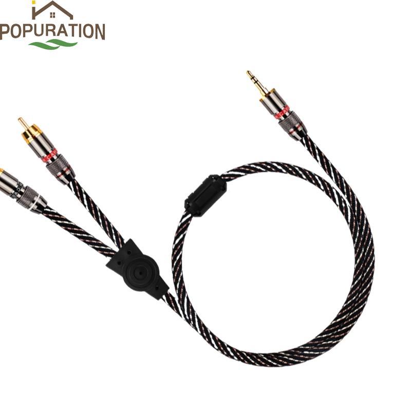 POP Concentrated Level 1 5M 3 5mm To Link Sound Cable สําหรับ Clear Tone Transfer