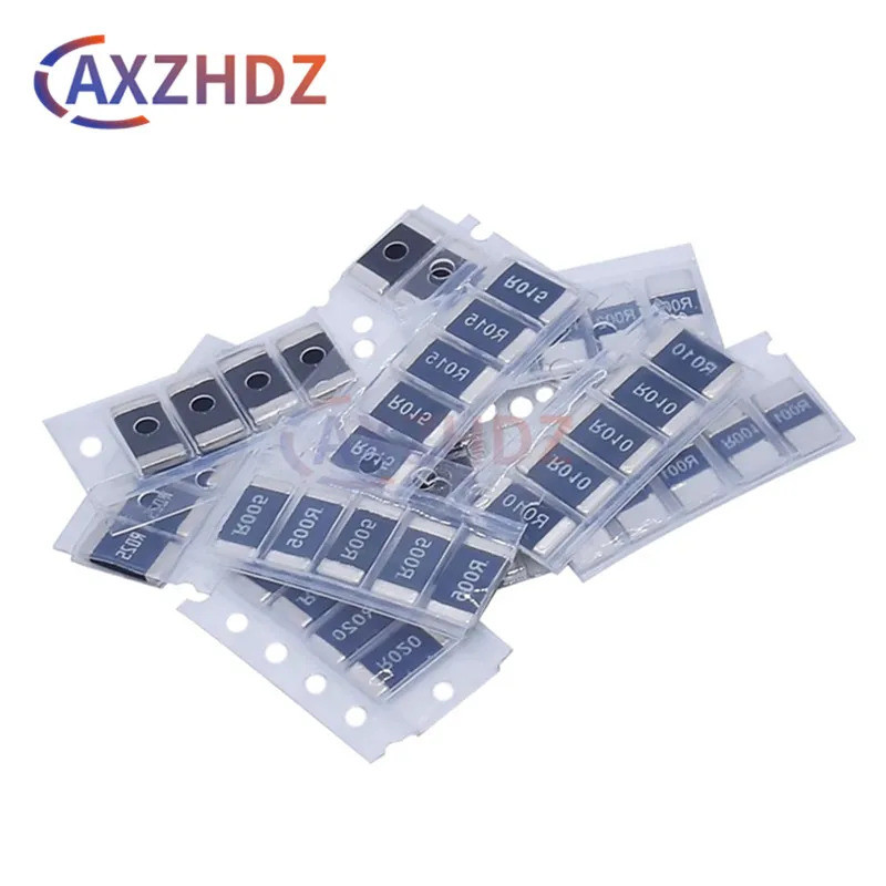 0603 0805 1206 SMD Resistor Sample Assorted Kit 2512 1W 2W 1% R001 R002 R005 R010 R015 R020 R025 R05