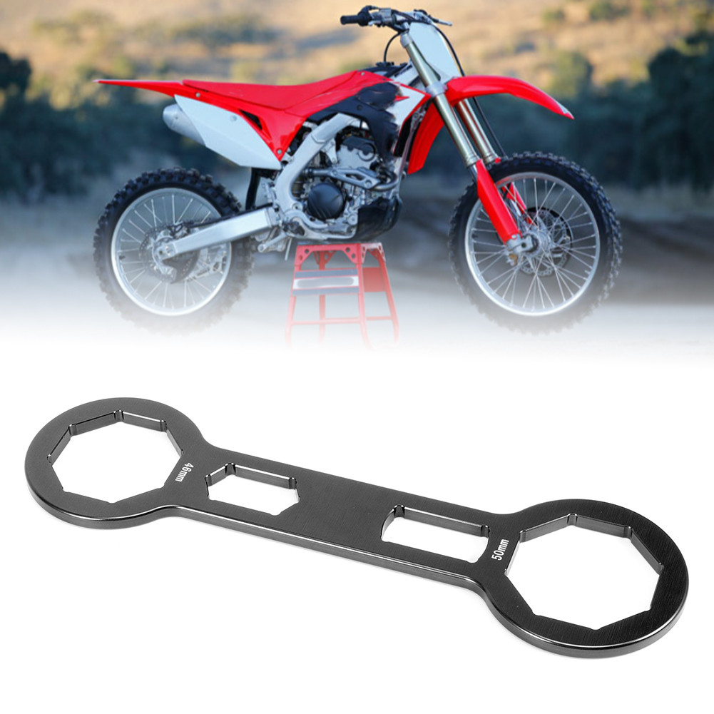 ERYUE หมวกส้อมรถจักรยานยนต์ชุดประแจ 46 มม./50 มม.ซ่อมเครื่องมือสำหรับ CRF250R CRF450R CRF450X ติดตั้
