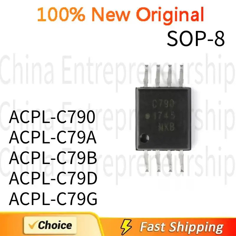 5PCS ACPL-C790 ACPL-C79A ACPL-C79B/C79D/C79G SOP-8 ชิป SMD ic ขายส่ง