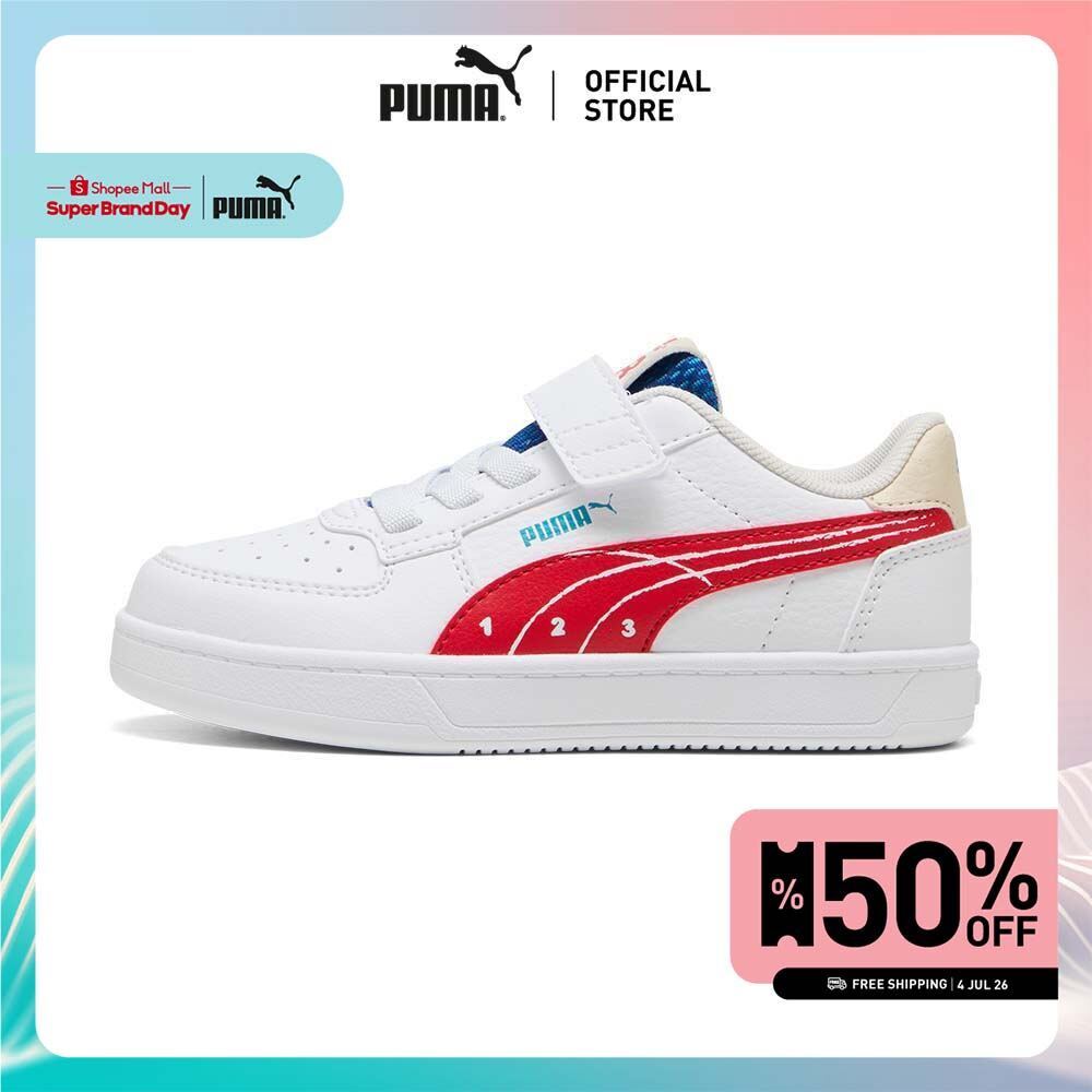 PUMA Kids Caven 2.0 Run Fun Sneakers Kids สีขาว - 40279501