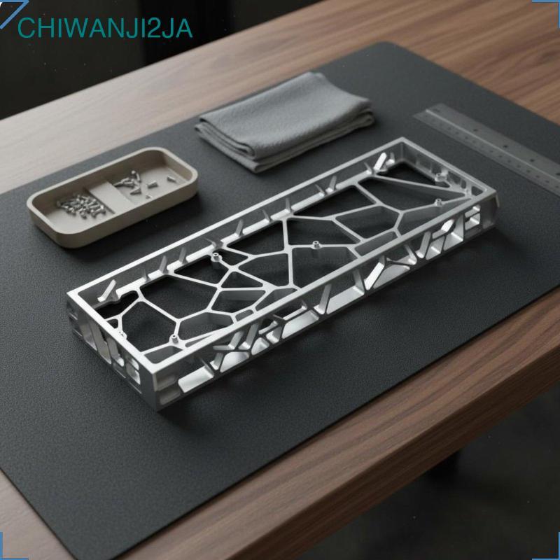 [chiwanji2ja] CNC Aluminium Keyboard Housing Anodized Finish 60% Keyboard Black Shell Only
