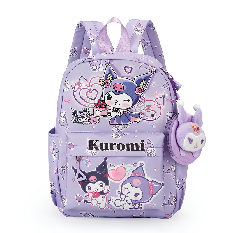 shopping mall กระเป๋านักเรียน Sanrio ลายคุโรมิ เมโลดี้ รูปที่ 7