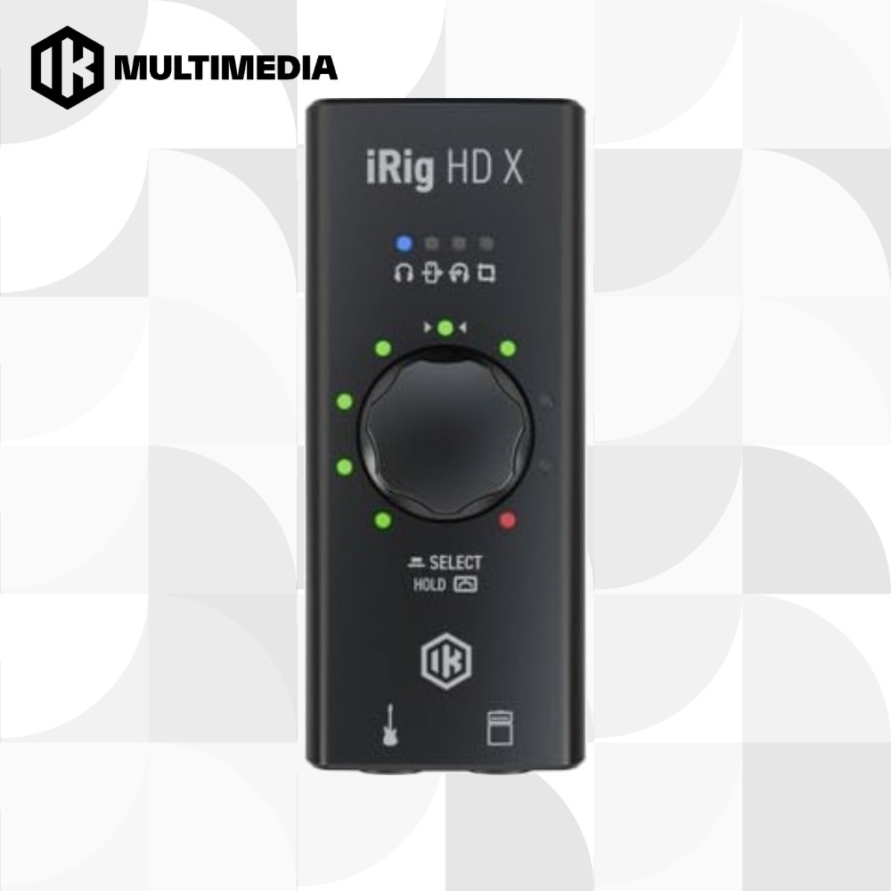 IK Multimedia iRig HD X Guitar/Bass Audio Interface อินเทอร์เฟซเสียงกีตาร์/เบส【ส่งตรงจากญี่ปุ่น】