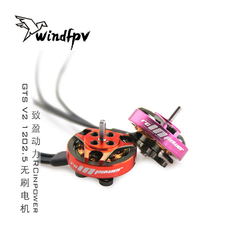 Zhiying Power RCinpower GTS V2 1202.5 มอเตอร์ไร้แปรงไมโครผ่านเครื่อง FPV ไม้จิ้มฟัน