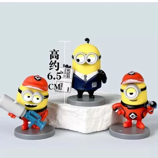 💥 จัดส่งจากประเทศไทย 💥Minions & Monsters Despicable Me Minion คอสเพลย์อะนิเมะรูป COD สต็อกรูปตุ๊กตาของเล่นสําหรับของขวัญเด็กคอลเลกชันเครื่องประดับรถบ้านเค้กตกแต่ง Gacha
