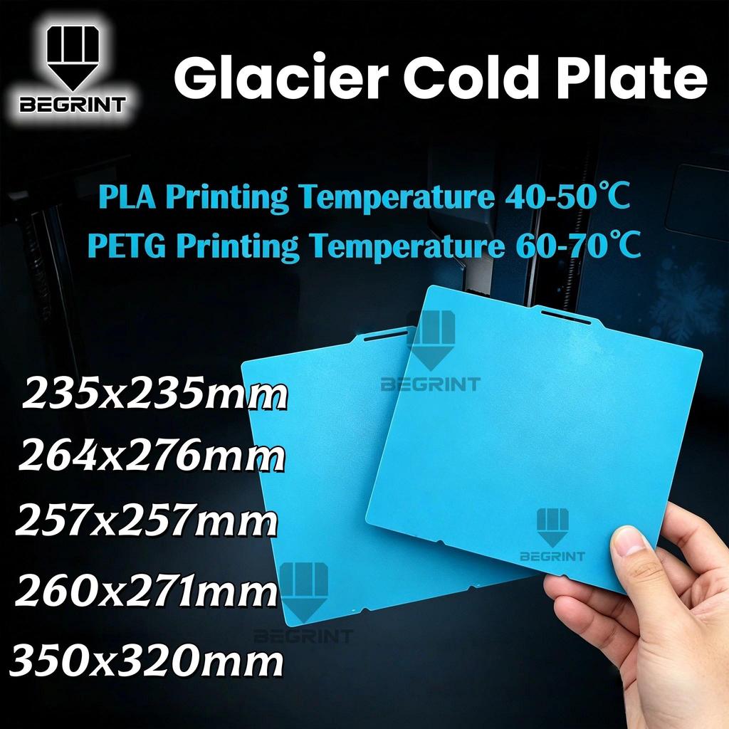 For Bambu Lab X1C 3D Printer Cold Plate Build Sheet for Bambu Lab A1 P2S P1S H2D H2S Creality K1C En