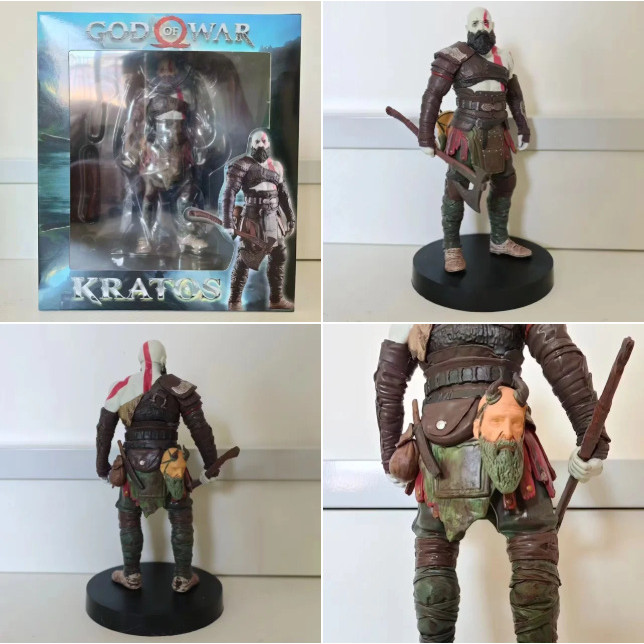 Kratos God of War รูปปั้น PVC Action Figure ของเล่นโมเดล