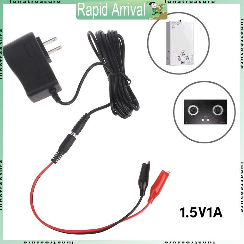 Lun AC100-240V ถึง DC5521 1 5V 1A อะแดปเตอร์ LR3 LR6 LR14 LR20 กําจัด