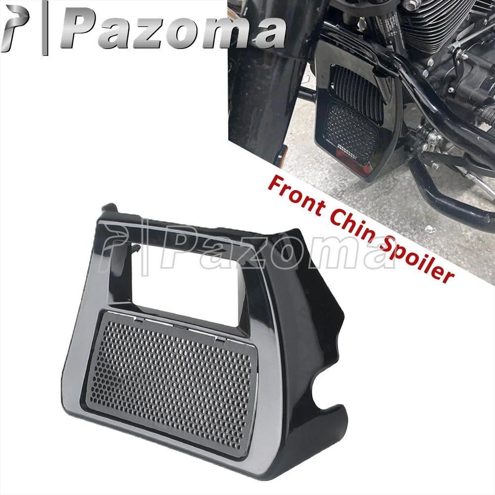 PAMotorcycle Radiator Chin Cover Road Glide FLTRX Front Spoilers Fairing For Harley Touring CVO Road