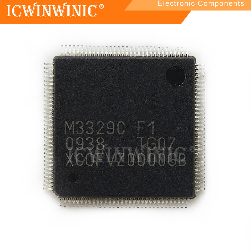5 ชิ้น M3329C F1 M3329CF1 TQFP-128 ส่วนประกอบอิเล็กทรอนิกส์