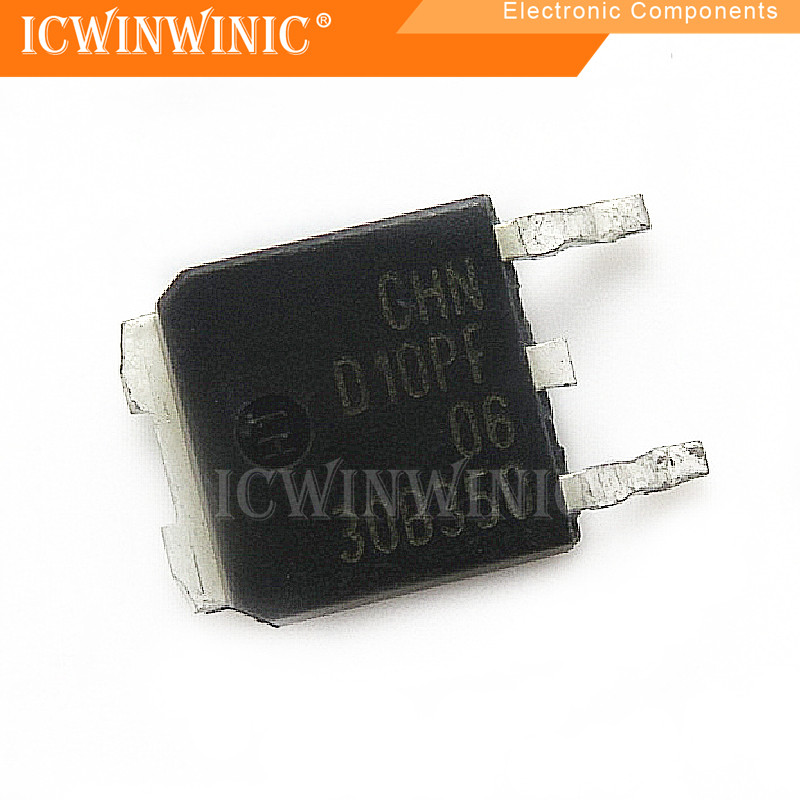 5 ชิ้น STD10PF06 D10PF06 TO-252 วงจรรวม IC