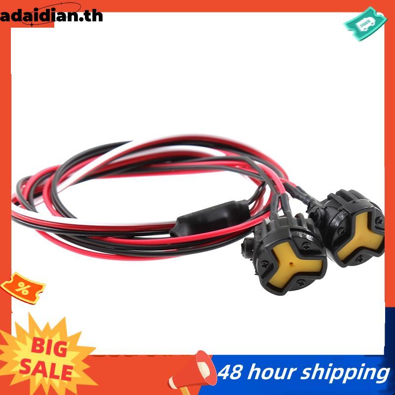 โลหะ Beadlock ล้อ RC Crawler รถยาง 2 แสง C