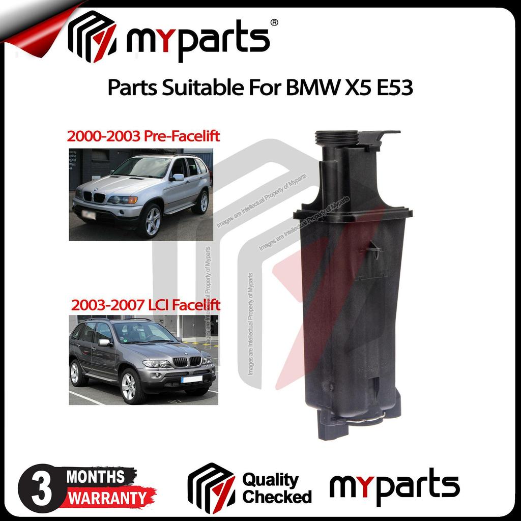 1 หน่วย Myparts BMW X5 Series E53 2000-2007 อะไหล่ถังหม้อน้ํา โอเวอร์flow
