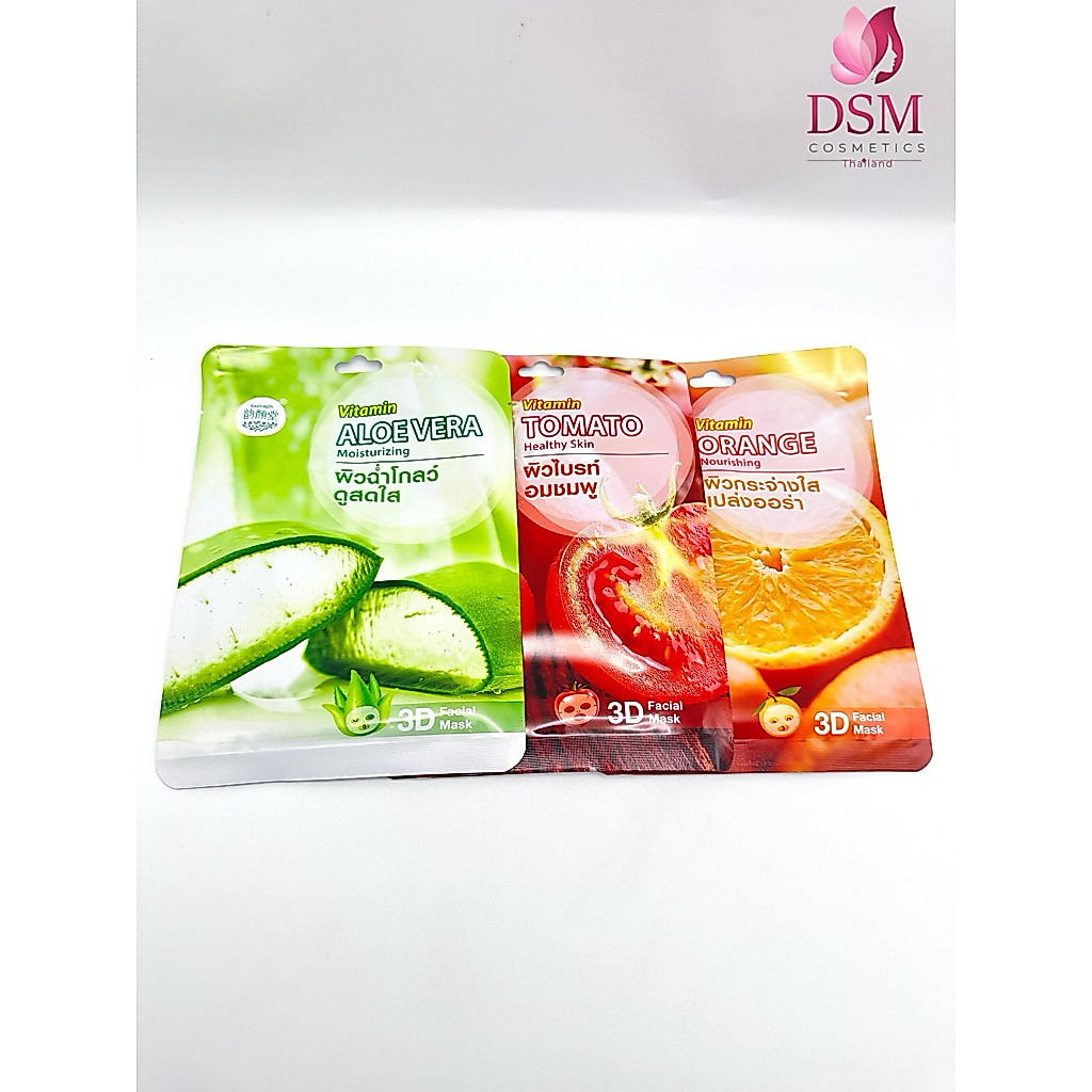 มาส์กหน้า EAST-SKIN Vitamin 3D Facial