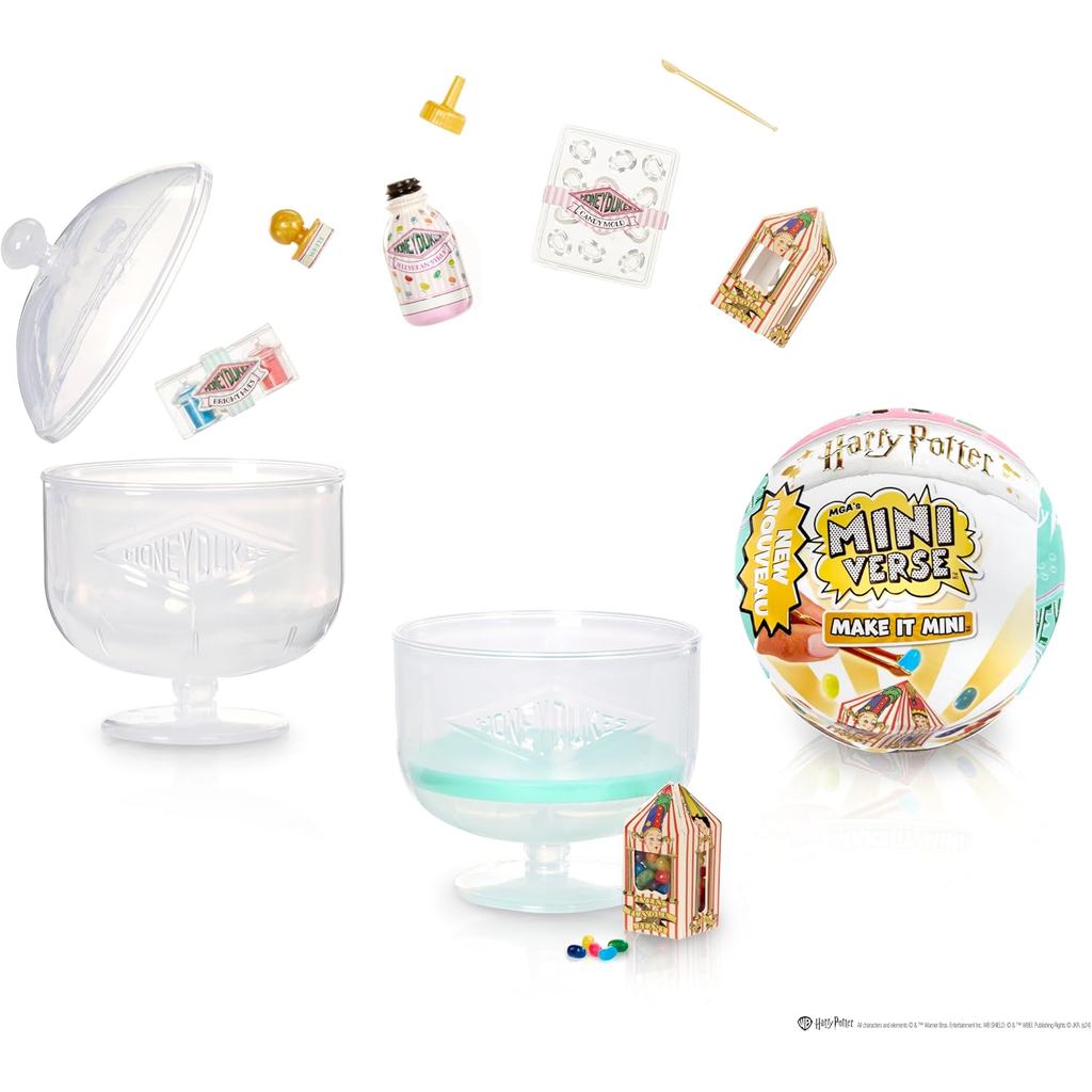 Miniverse Make It Mini Honeydukes Harry Potter Mini Collectibles, Mystery Blind Packaging, DIY, Resi