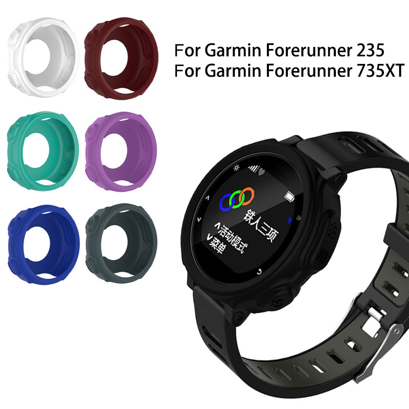 เคสซิลิโคนอ่อนนุ่ม TPU สําหรับผู้เบิกทาง Garmin 220 230 235 620 630 735XT