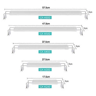โคมไฟตู้ปลา ROXIN LED ขนาด 8นิ้ว-36นิ้ว (20cm-90cm) ไฟเลี้ยงไม้น้ำ ไฟตู้ปลา aquarium light