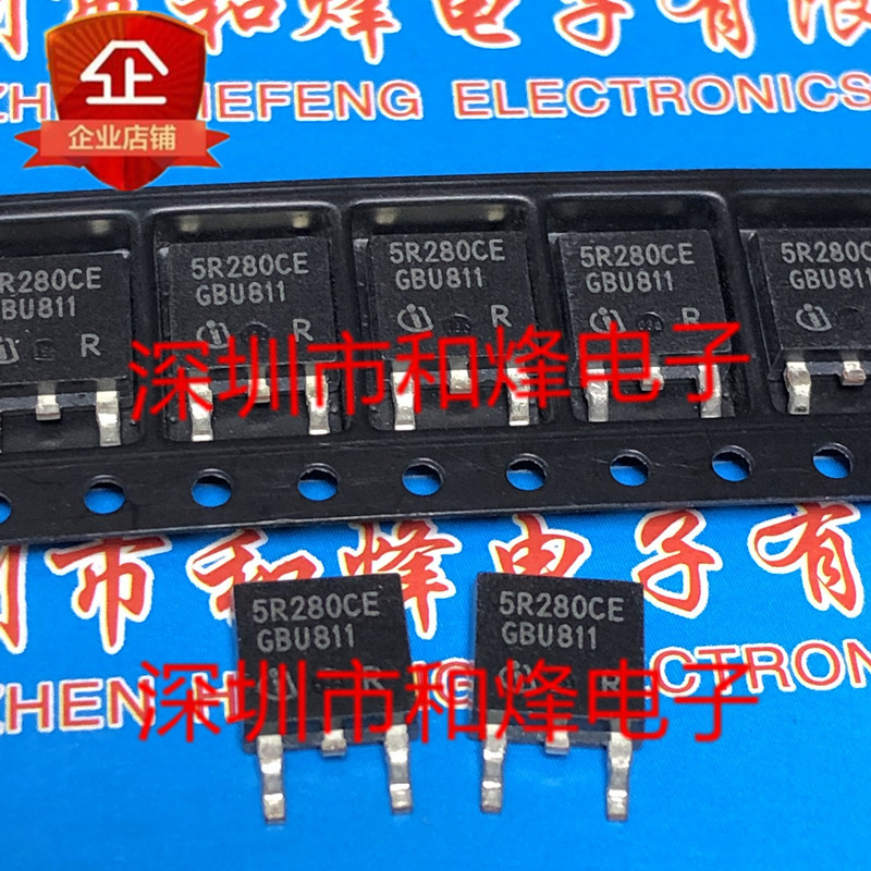10 ชิ้น 5R280CE IPD50R280CE TO-252 550V 18.1A วิทยุ triode