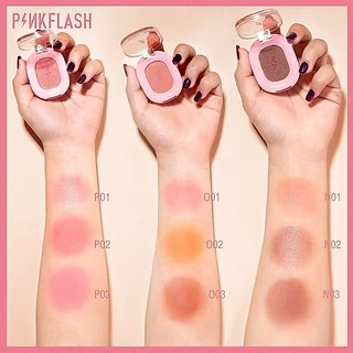 Pinkflash Ohmyshow ไฮไลต์เนื้อฝุ่น เนื้อนิ่ม มีชิมเมอร์ สำหรับแต่งหน้า