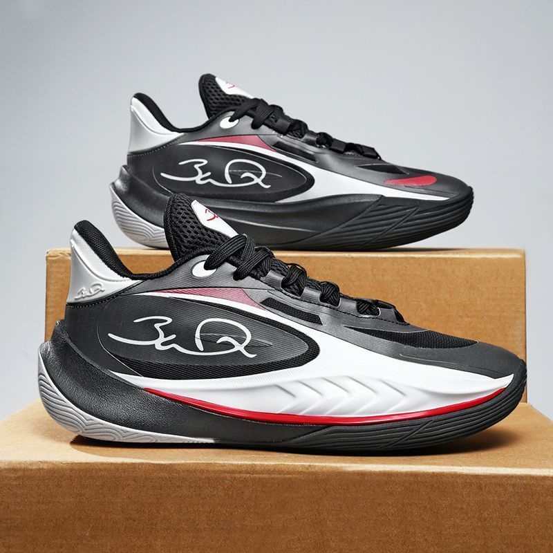 รองเท้าบาสเก็ตบอลฤดูใบไม้ร่วงฤดูหนาวสไตล์ใหม่ Wade 808 Low-Top น้ําหนักเบา Shock-Absorbing ทนต่อการส
