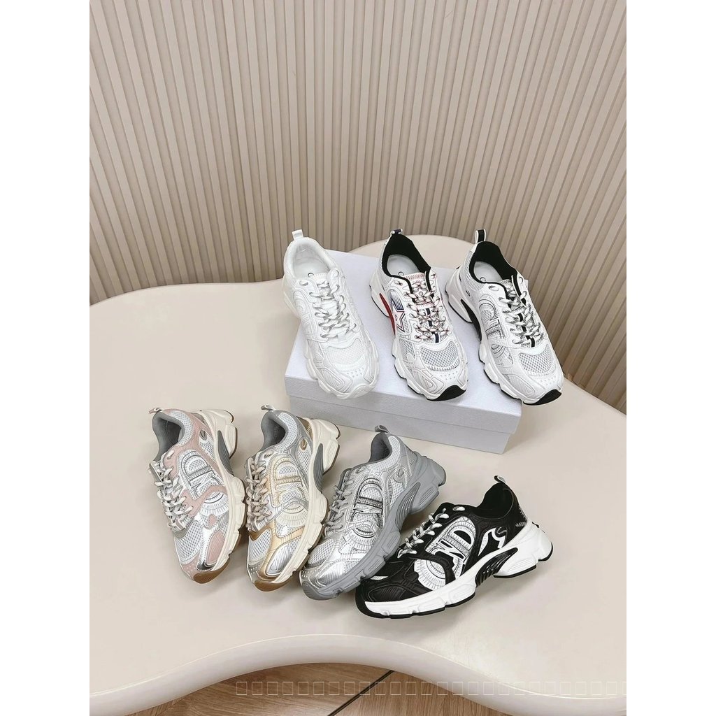 [คุณภาพสูง] D10r Star Style 24ss cd Home ปัก Daddy Shoes Women