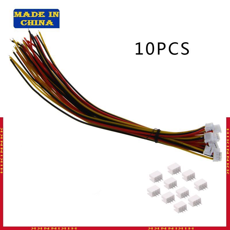 HIK JST 1 5mm ZH 3-Pin Female Connector พร้อมขั้วต่อสายไฟและตัวผู้ x 10 ชุด