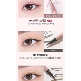 Lilybyred am9 to pm9 Survival / Natural Penliner 0.6g เส้นคมชัด ติดทน กันน้ำ กันเหงื่อ ไม่แพนด้า