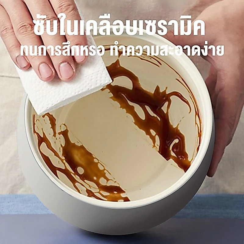 CAMEL หม้อหุงข้าว 1.8 ลิตร หม้อหุงข้าวในครัวเรือน 1-2 คน non-sticky หม้อหุงข้าวมัลติฟังก์ชั่น thumbnail 5