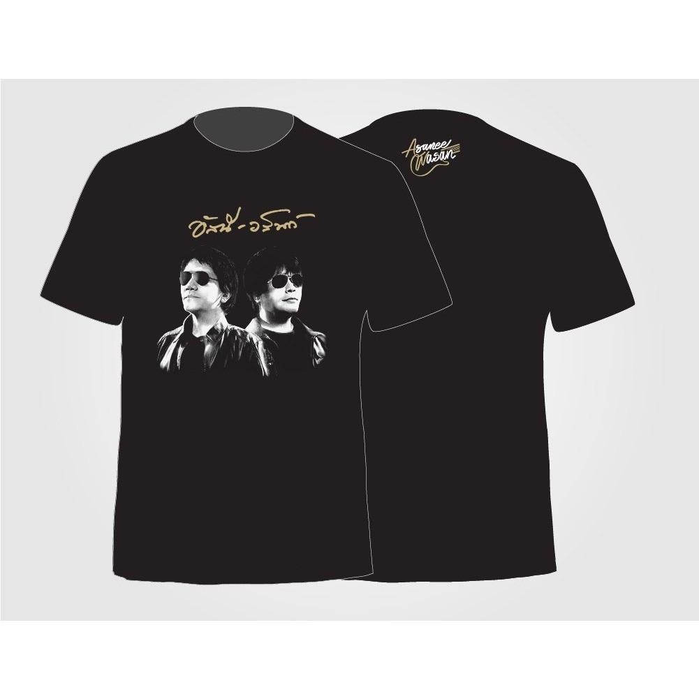 S-5XL ปกติ 2024 อัสนี-วสันต์ A&W Concert 2024 เสื้อยืดคอกลมผ้าฝ้ายแท้ COTTON