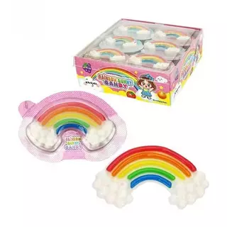 ยกกล่อง เยลลี่ สายรุ้ง Rainbow Jelly Candy 1กล่องบรรจุ 30ชิ้น เยลลี่กัมมี่ พร้อมส่งจากไทย