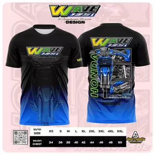 เสื้อผ้ามัน WAVE125 มีให้เลือกหลายสี เสื้อคอกลม