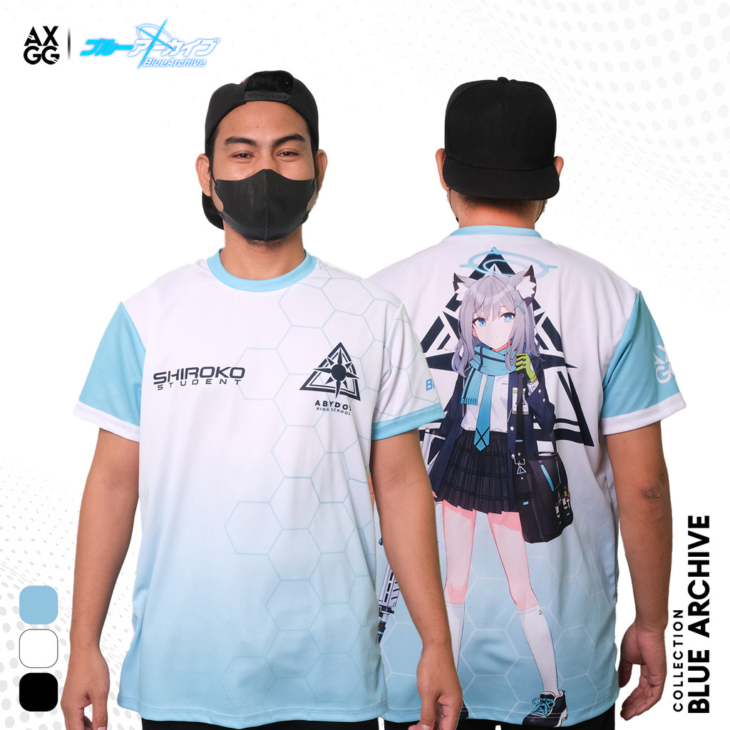 Axgg " Blue Archive - เสื้อยืดสําหรับเล่นเกม Dps "