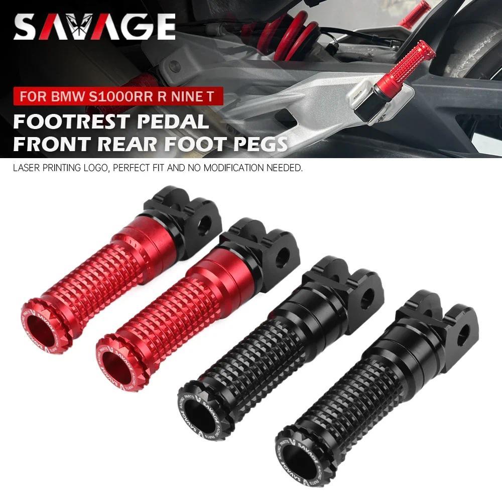 kเท้าด้านหน้าสําหรับ BMW S1000RR S1000R R Nine T R1200 NineT Racer R9T รถจักรยานยนต์ Footpegs Rest เ