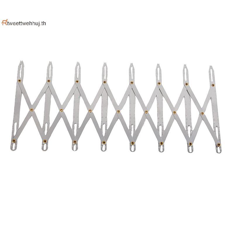Tw Buttonhole Spacer ขยาย Crafting Guide Rule เย็บวัดอุปกรณ์วัดเครื่องหมายเครื่องมือสําหรับ Grommet ปุ่มหลุม huj