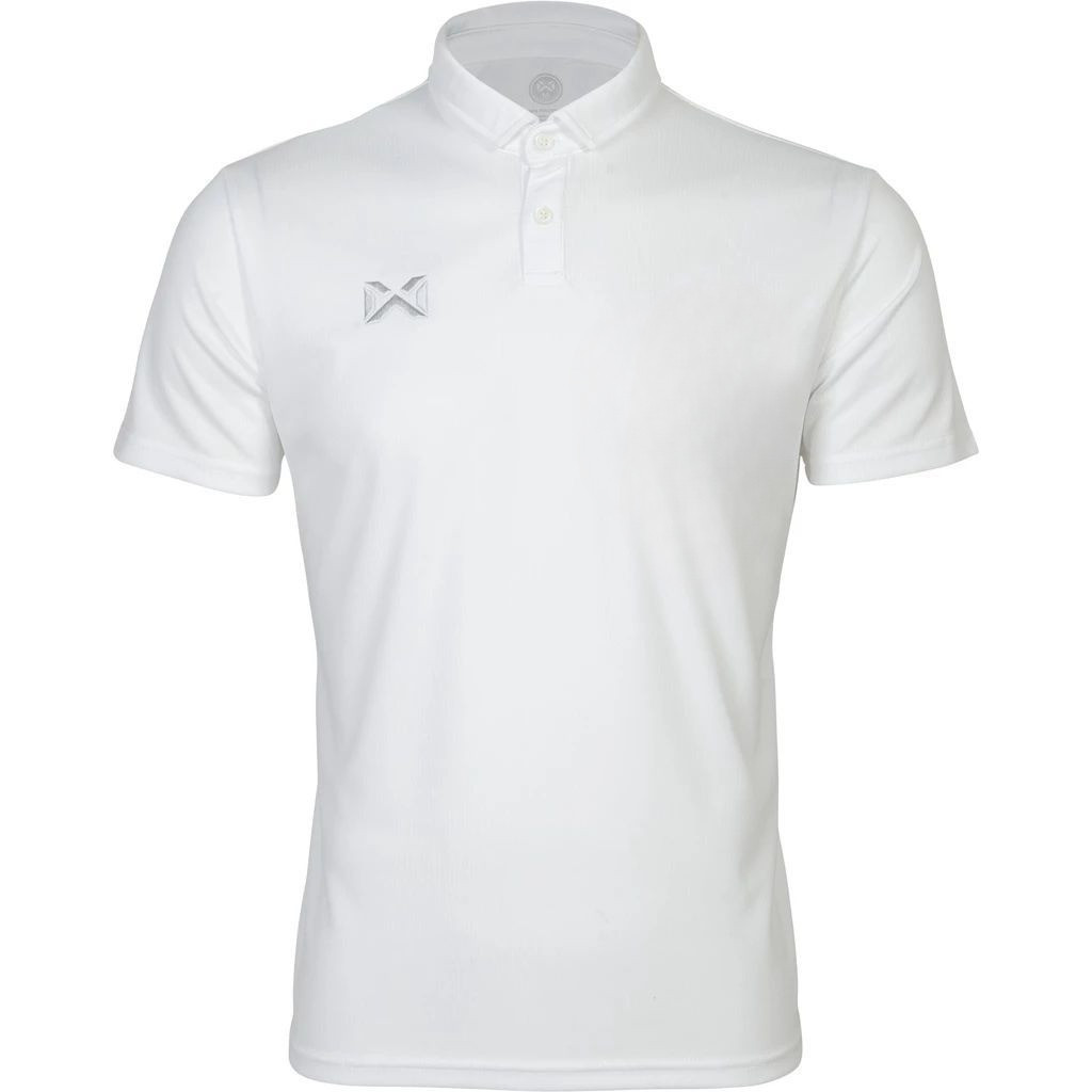 เสื้อโปโล Warrix รุ่น Pique Plus รหัสสินค้า Wa-221Placl30 สำหรับผู้ชายและผู้หญิง เสื้อโปโลพิมพ์ลาย ไ