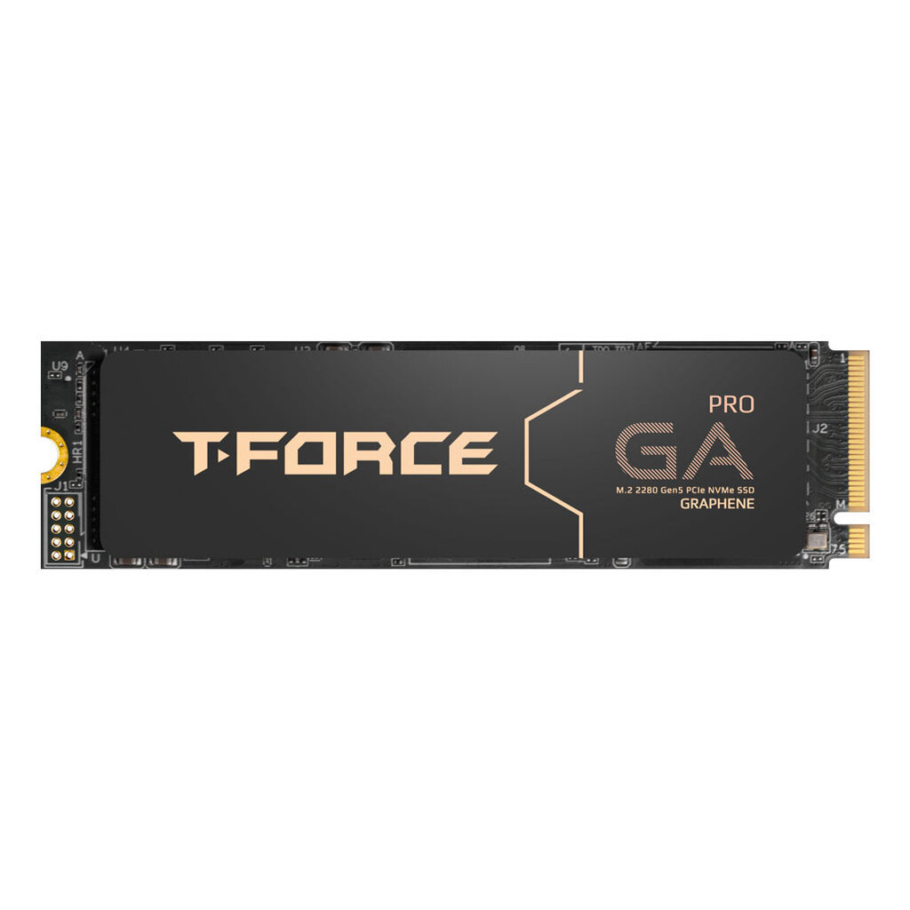 TEAM T-Force GA PRO 1TB Gen5x4 PCIe NVMe M.2 SSD Upto 10,000 MB/s