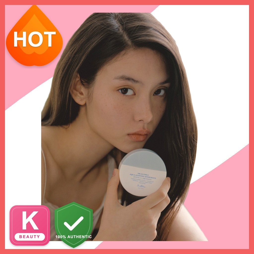 [dr.althea] ครีมกันแดด Aqua Glowing, 1 ชิ้น / ครีมกันแดดเกาหลี / Aqua Glowing / ของแท้ 100% โดย Unni