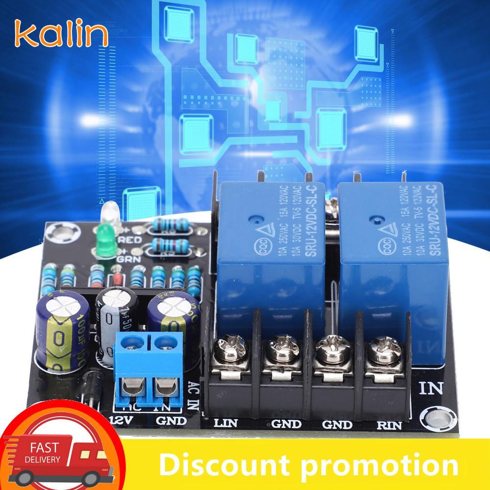 Kalin-th ส่วนประกอบเครื่องขยายเสียงการหน่วงเวลาเสียงของบอร์ดลำโพงพร้อม Boot DC