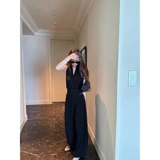 ❤ 🧵 🇰🇷 W10410 กางเกงทรงบอลลูนที่ใส่แล้วไม่อยากถอด! ผ้านิ่ม พริ้ว เบาสบาย เอวยางยืดสูง แฟชั่นเกาหลี TAG WG.WE 🧡