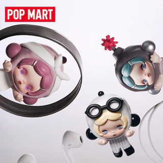 POPMART SKULLPANDA POP ATTACH Off Mode Blind Box Gift หุ่นน่ารัก ของขวัญวันเกิด 40HN