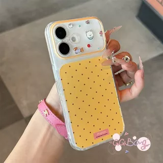 เคสไอโฟน13 AIRเคสคอนนิ่ง ลายจุดแมว สไตล์น่ารัก ป้องกันกระแทก เข้ากันได้กับIPhone 17 13 16 15 11 12 14 Pro Max 15 Plus