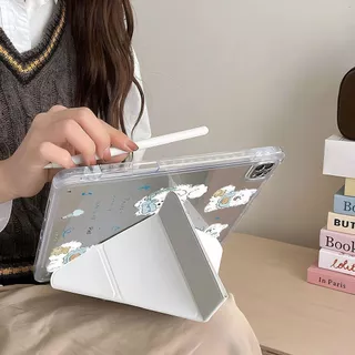 เคสไอแพด เคส iPad พับ Y มีที่ใส่ปากกา ลายน้องหมาสีฟ้า Gen11 Gen10 Gen9/8/7 Air11 Air4/5 Air6/7/8 Pro11 กันกระแทกดีเยี่ยม